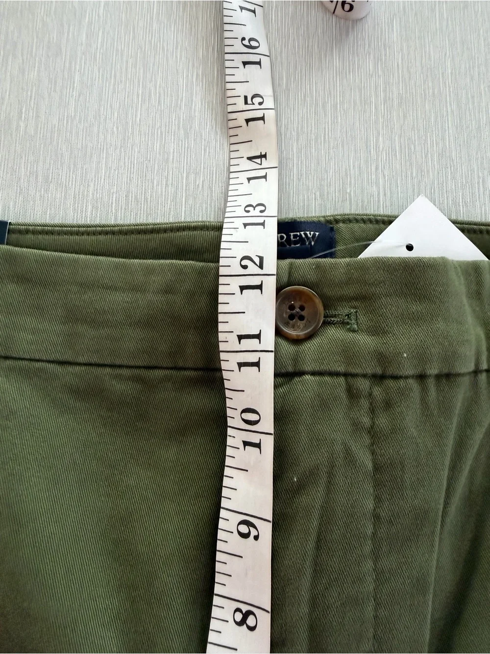 J.Crew Olive Green Everyday Chino Pants Tall Size 14T